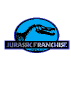 Grafika trička Jurská Franšíza merch