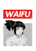 Grafika trička WAIFU