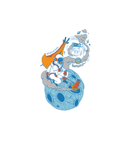 Obrázek trička Whaskalmanik - Malý kosmonaut