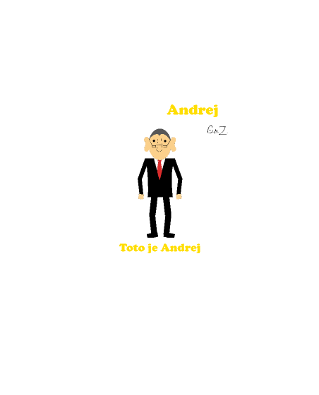 Obrázek trička Andrej a kamarádi - Andrej