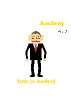 Grafika trička Andrej a kamarádi - Andrej
